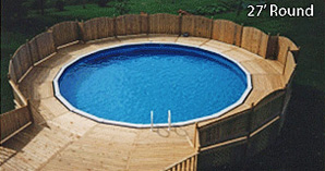 27 foot round pool